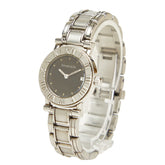 ティファニー ヴィンテージ 旧型 アトラス 腕時計 クオーツ ブラック文字盤 ステンレススチール レディース TIFFANY&Co. 【中古】